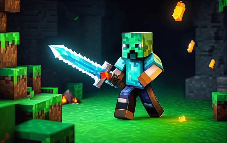 마인크래프트 크리퍼 방어법 - **Prompt:** "An imposing anti-Creeper fortress in the Minecraft world, showcasing robust and clever ...