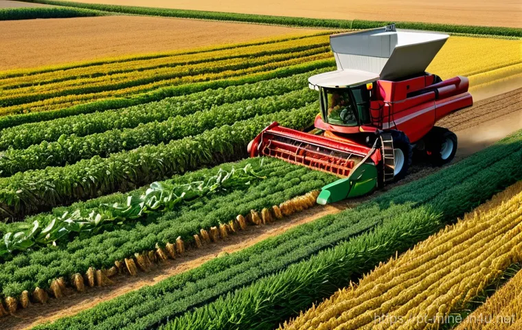 마인크래프트 농업 효율성 높이기 - Here are three image generation prompts in English, detailed and adhering to all the specified guide...