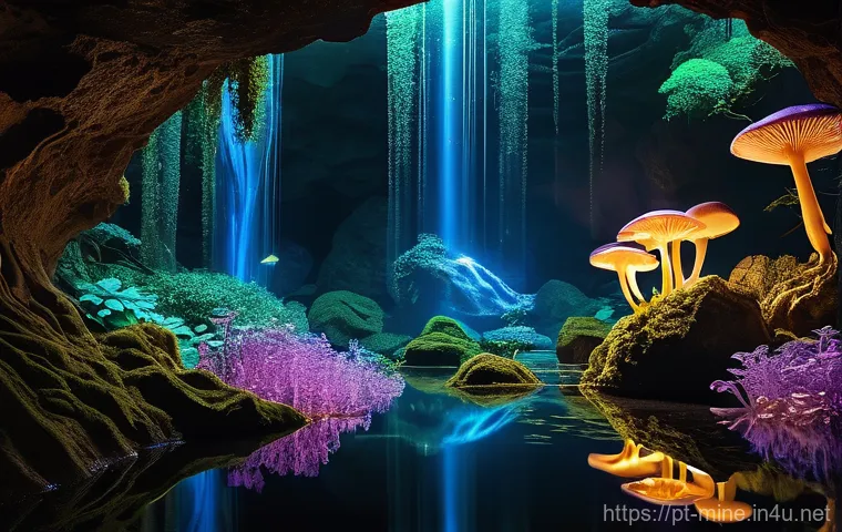 마인크래프트 지형 활용법 - **A Vibrant Desert Oasis City at Dusk.**
    An expansive, ancient city rises from the golden sands ...