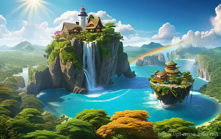 마인크래프트 지형 활용법 - **A Mystical Illuminated Underground Garden.**
    A breathtaking, vast underground cavern transform...