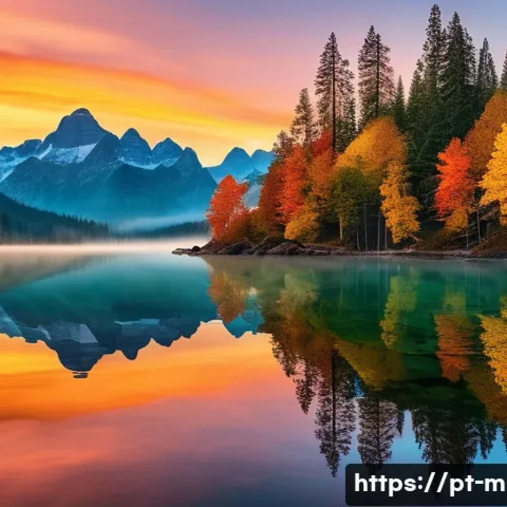 마인크래프트 초현실적 조명 팁 - **A Breathtaking Fantasy Landscape at Sunset:**
    A stunning, hyper-realistic, and vibrant fantasy...