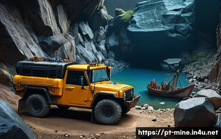 마인크래프트 재료 효율적 채집법 - **Prompt 1: Enchanted Mining Expedition**