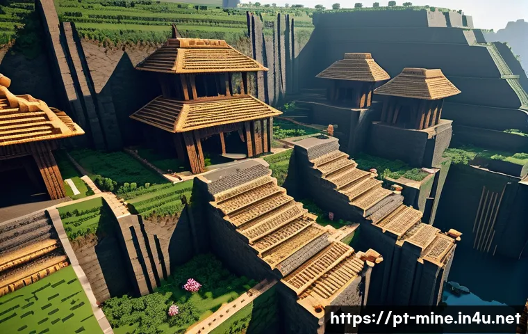 마인크래프트 몹 특징 분석 - A cinematic, ultra-detailed Minecraft-style scene of a subterranean skeleton XP farm carved into a d...