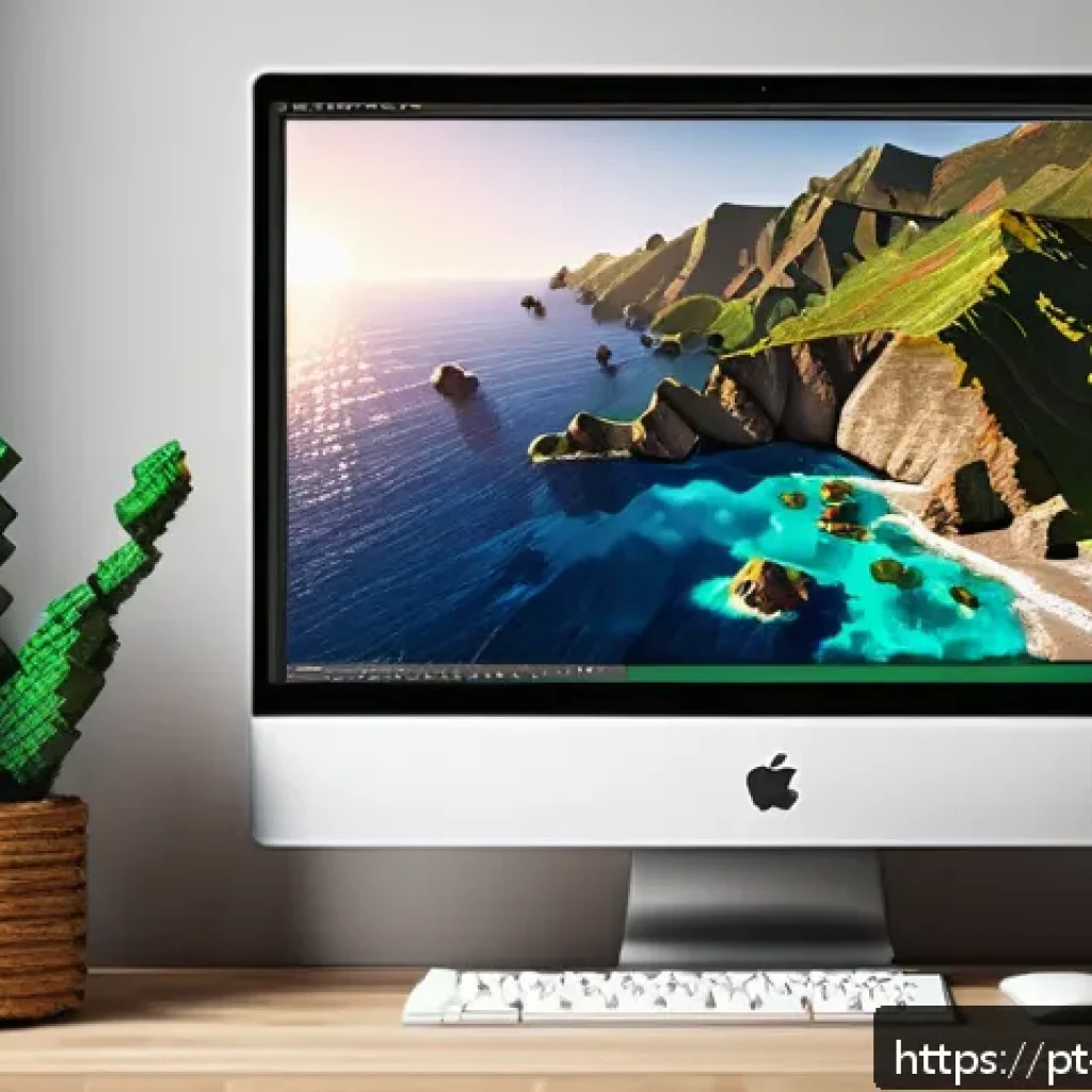마인크래프트 리소스팩 제작법 - A detailed, high-resolution digital artwork showcasing a Minecraft resource pack creator's desktop s...